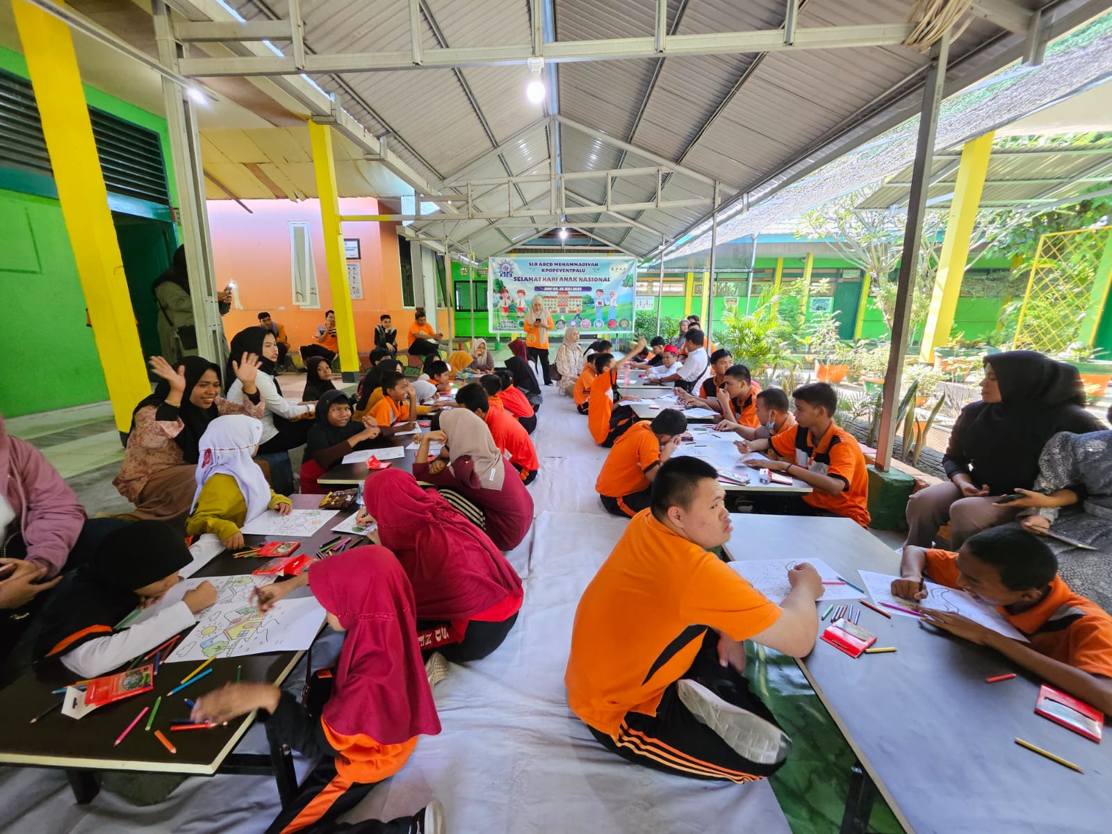 Lomba Mewarnai SLB ABCD Muhammadiyah Palu